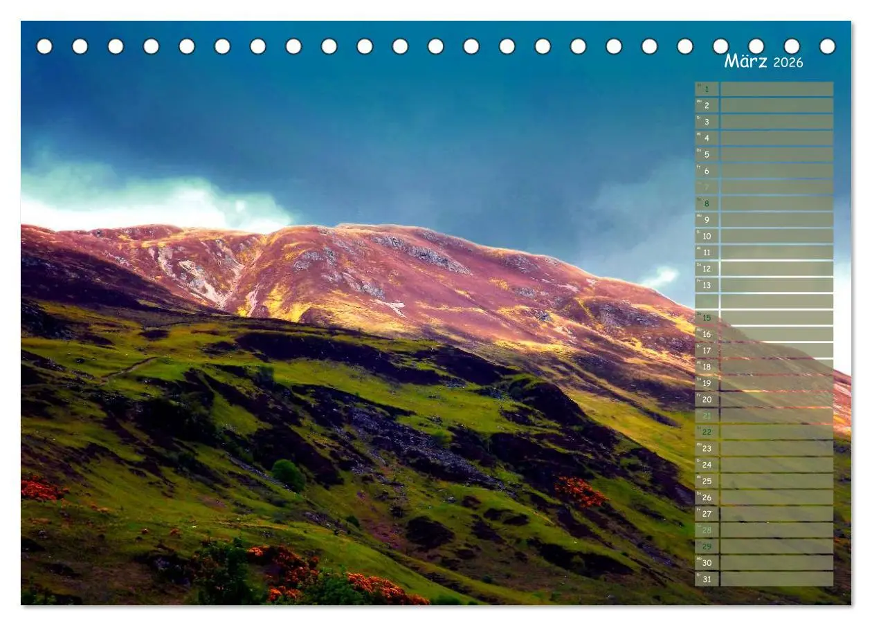 Bild: 9783516196412 | Scotland - Highlands (Tischkalender 2026 DIN A5 quer), CALVENDO...