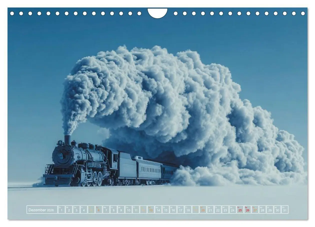 Bild: 9783516716412 | Stahlgiganten unter Dampf (Wandkalender 2026 DIN A4 quer), CALVENDO...