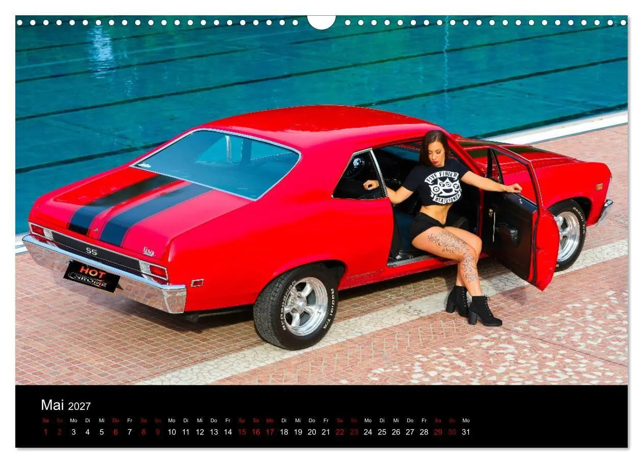 Bild: 9783569356412 | Hot Chrome US Automobile (Wandkalender 2027 DIN A3 quer), CALVENDO...