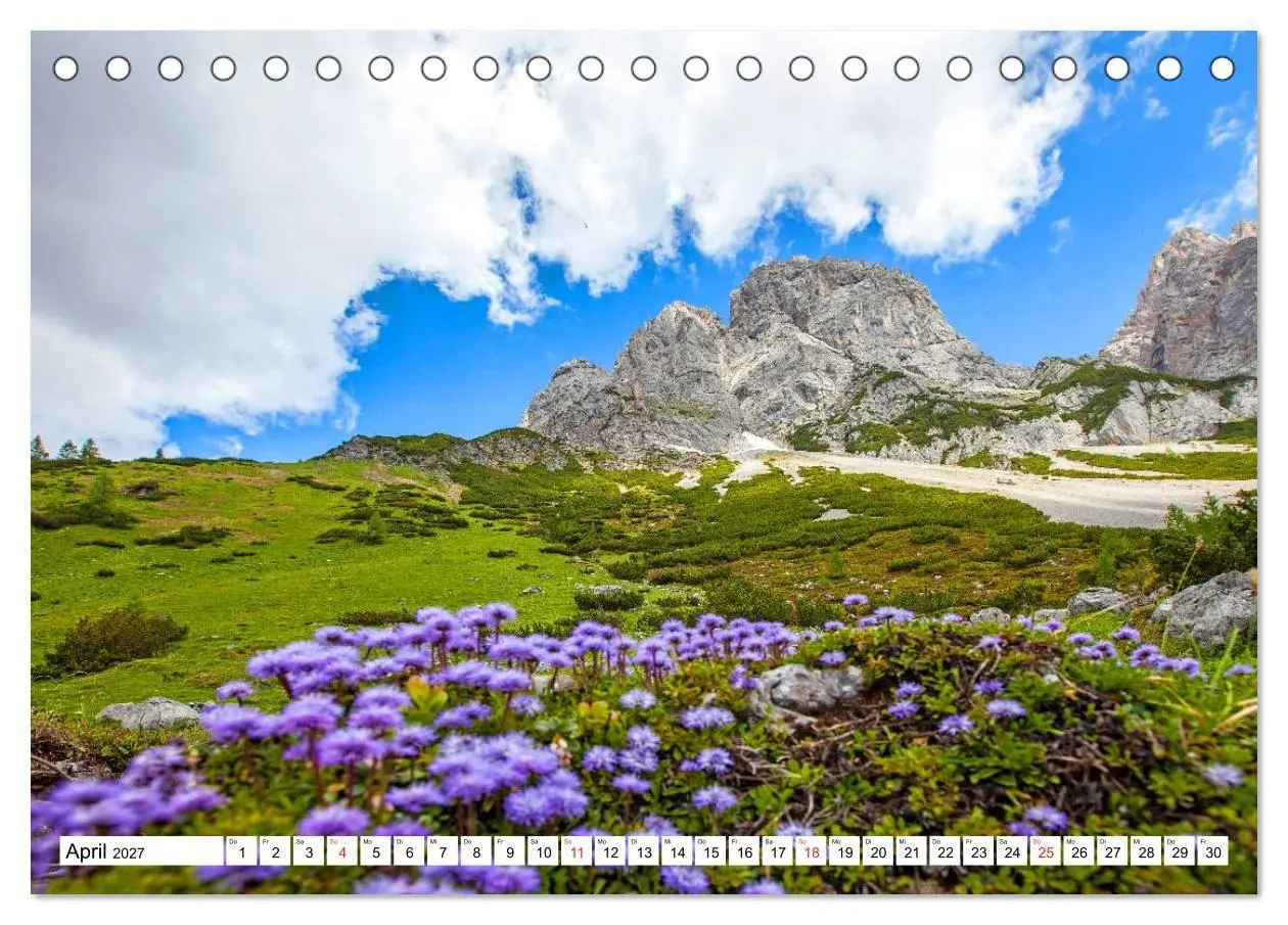 Bild: 9783569596412 | Ramsau am Dachstein (Tischkalender 2027 DIN A5 quer), CALVENDO...