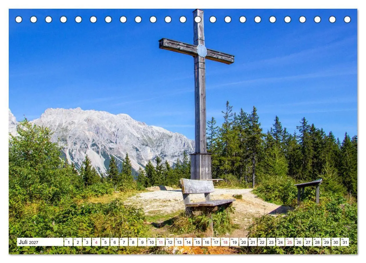 Bild: 9783569596412 | Ramsau am Dachstein (Tischkalender 2027 DIN A5 quer), CALVENDO...