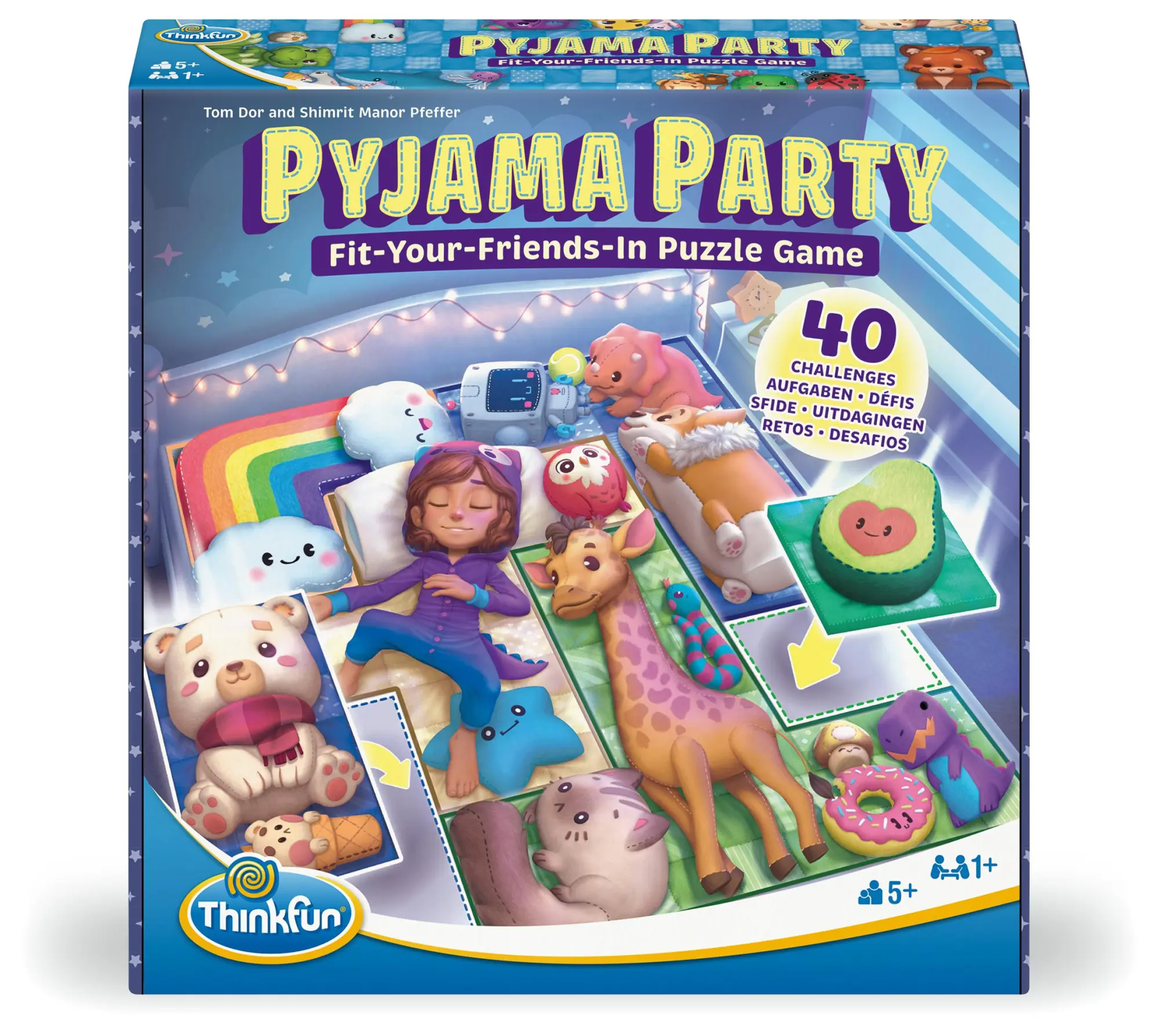 Cover: 4005556766512 | ThinkFun Pyjama Party - Denkspiel ab 5 Jahre | Spiel | Spiel | 76651