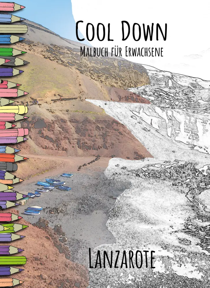 Cover: 4260068866512 | Cool Down Malbuch für Erwachsene: Lanzarote | York P. Herpers | Buch