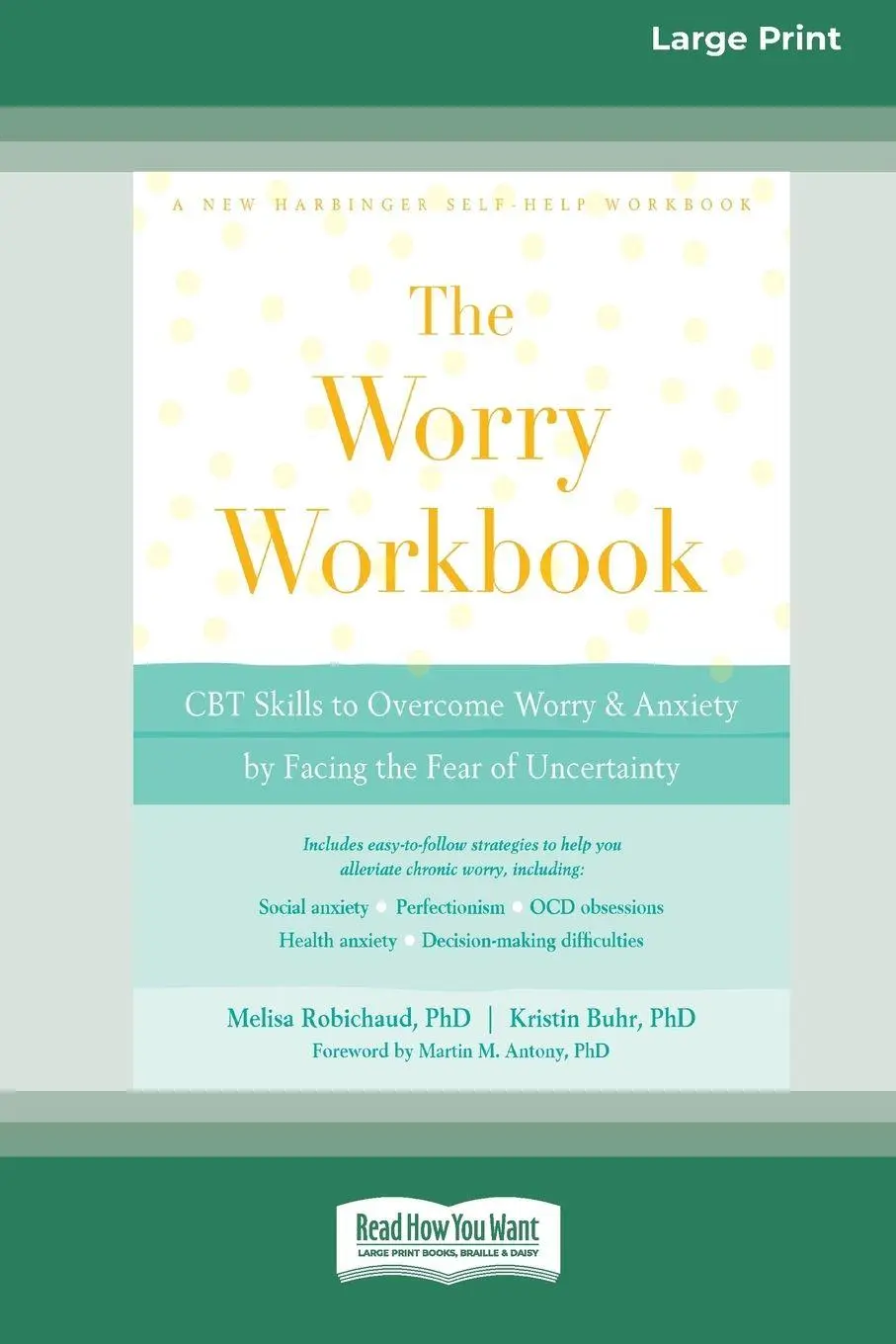 Cover: 9780369356512 | Worry Workbook | Melisa Robichaud (u. a.) | Taschenbuch | Englisch