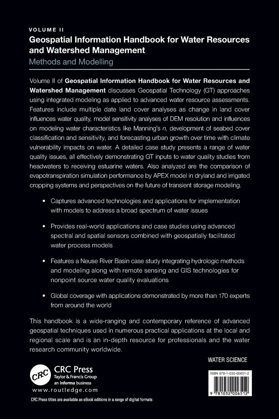 Rückseite: 9781032006512 | Geospatial Information Handbook for Water Resources and Watershed...
