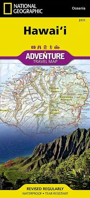 Cover: 9781566956512 | Hawaii Map | National Geographic Maps | (Land-)Karte | Karte/Landkarte