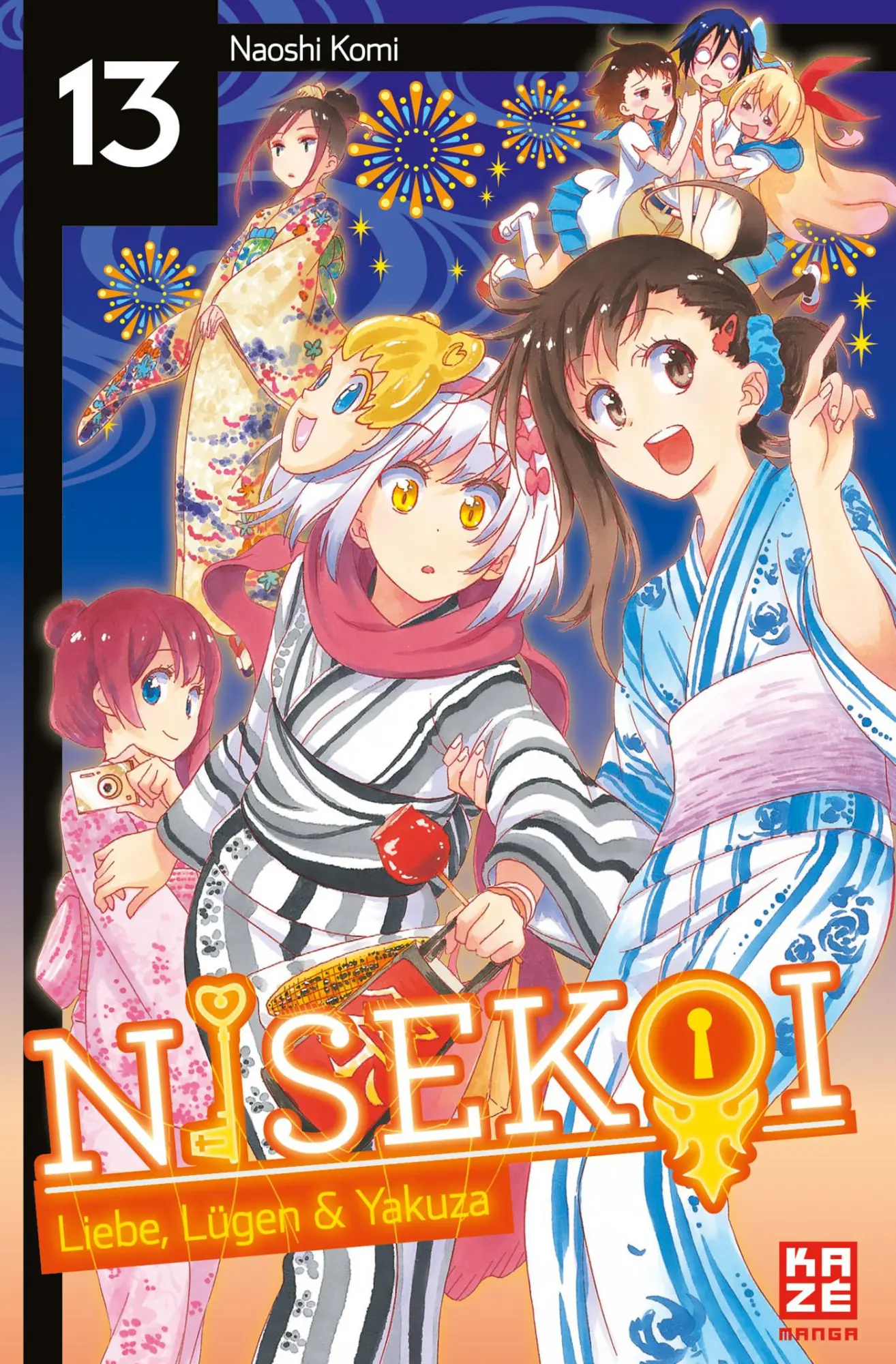 Cover: 9782889216512 | Nisekoi 13 | Liebe, Lügen &amp; Yakuza | Naoshi Komi | Taschenbuch | 2016