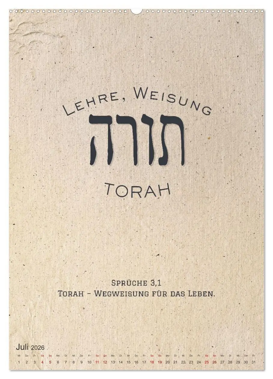 Bild: 9783516706512 | Hebräische Lettern - Worte voller Licht und Weisheit (hochwertiger...