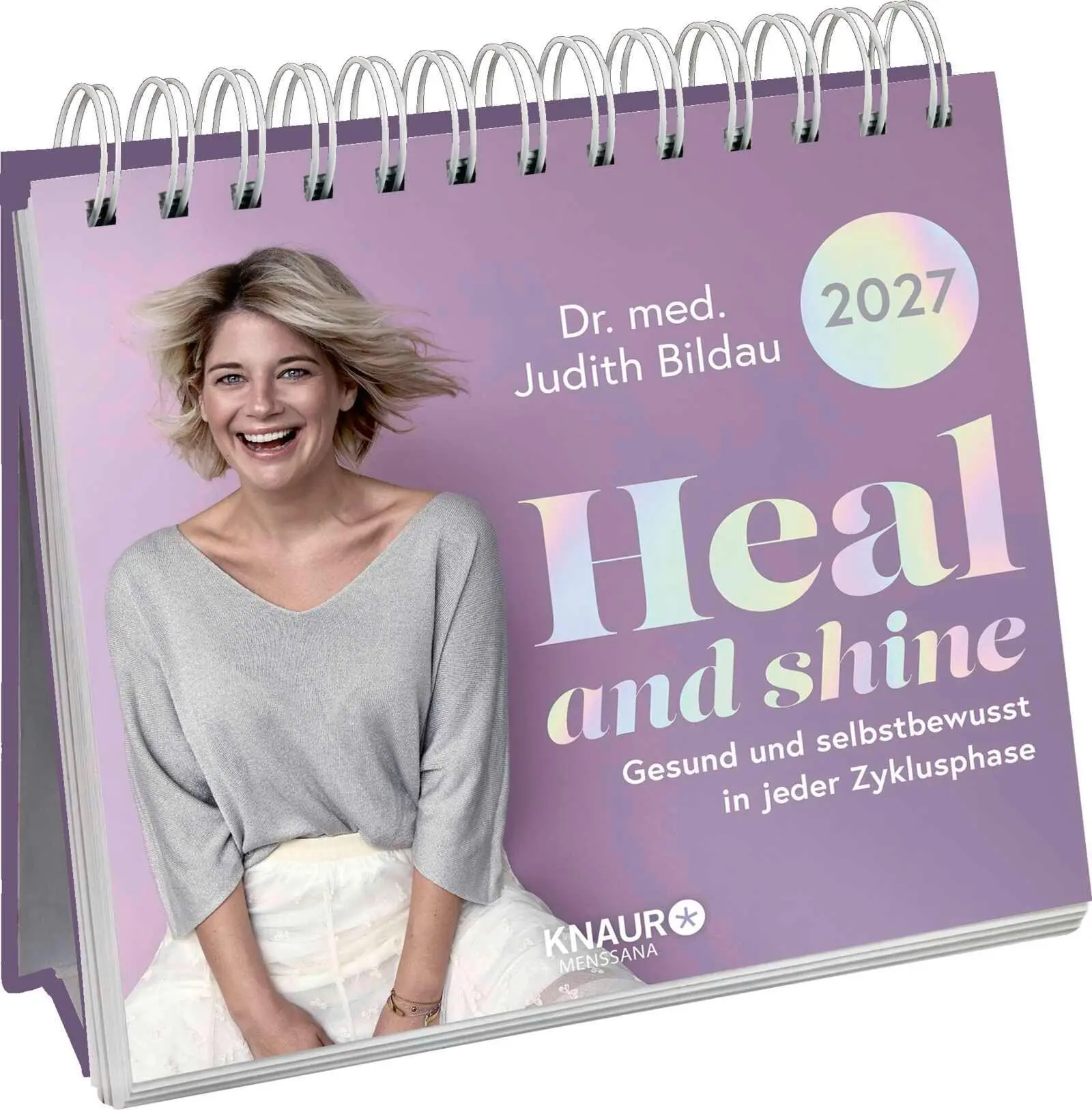 Cover: 4251693906612 | Wochenkalender 2027: Heal and shine | Judith Bildau | Kalender | 2027