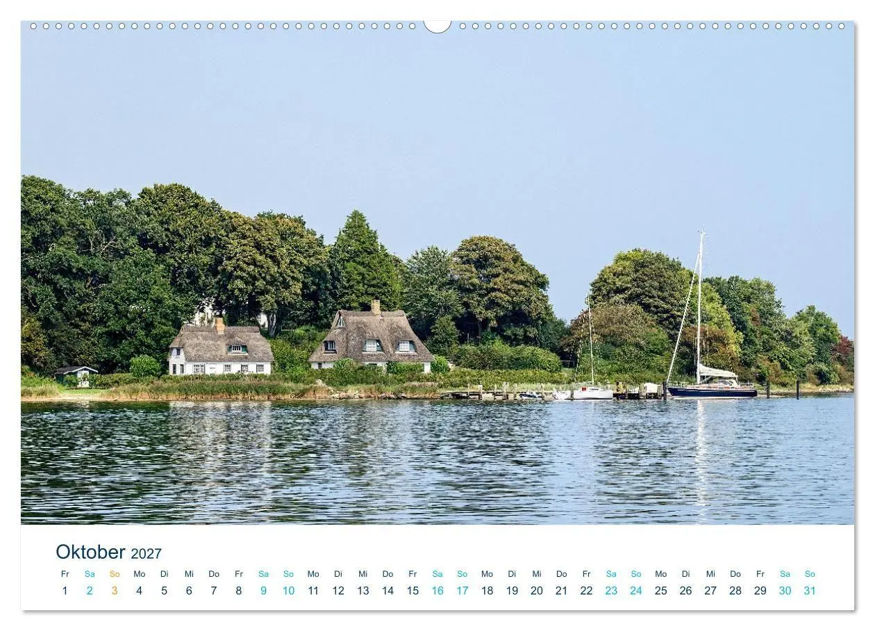Bild: 9783569196612 | Die Schlei - Segelrevier und Naherholungsgebiet (Wandkalender 2027...