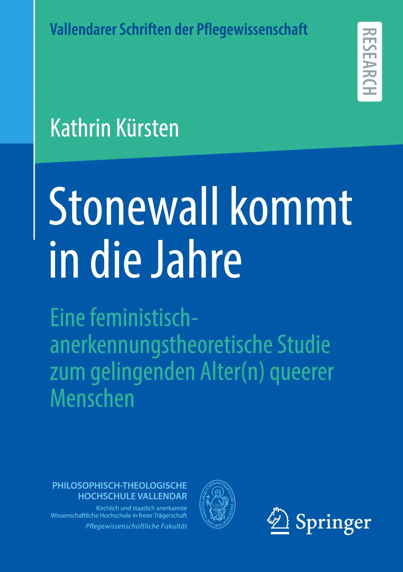 Cover: 9783658436612 | Stonewall kommt in die Jahre | Kathrin Kürsten | Taschenbuch | xix
