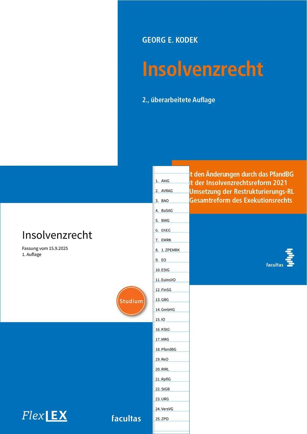 Cover: 9783708926612 | Kombipaket Insolvenzrecht | Georg E. Kodek (u. a.) | Taschenbuch