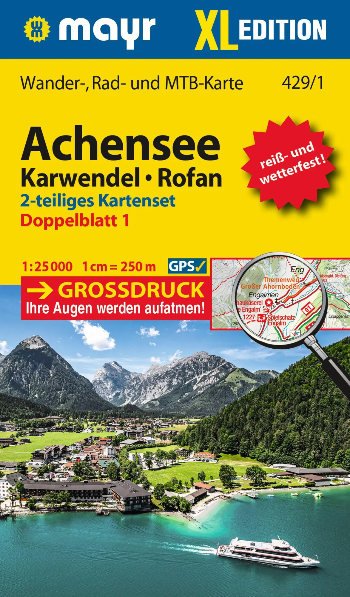 Cover: 9783991216612 | Mayr Wanderkarte Achensee, Karwendel, Rofan XL (2-Karten-Set) 1:25.000