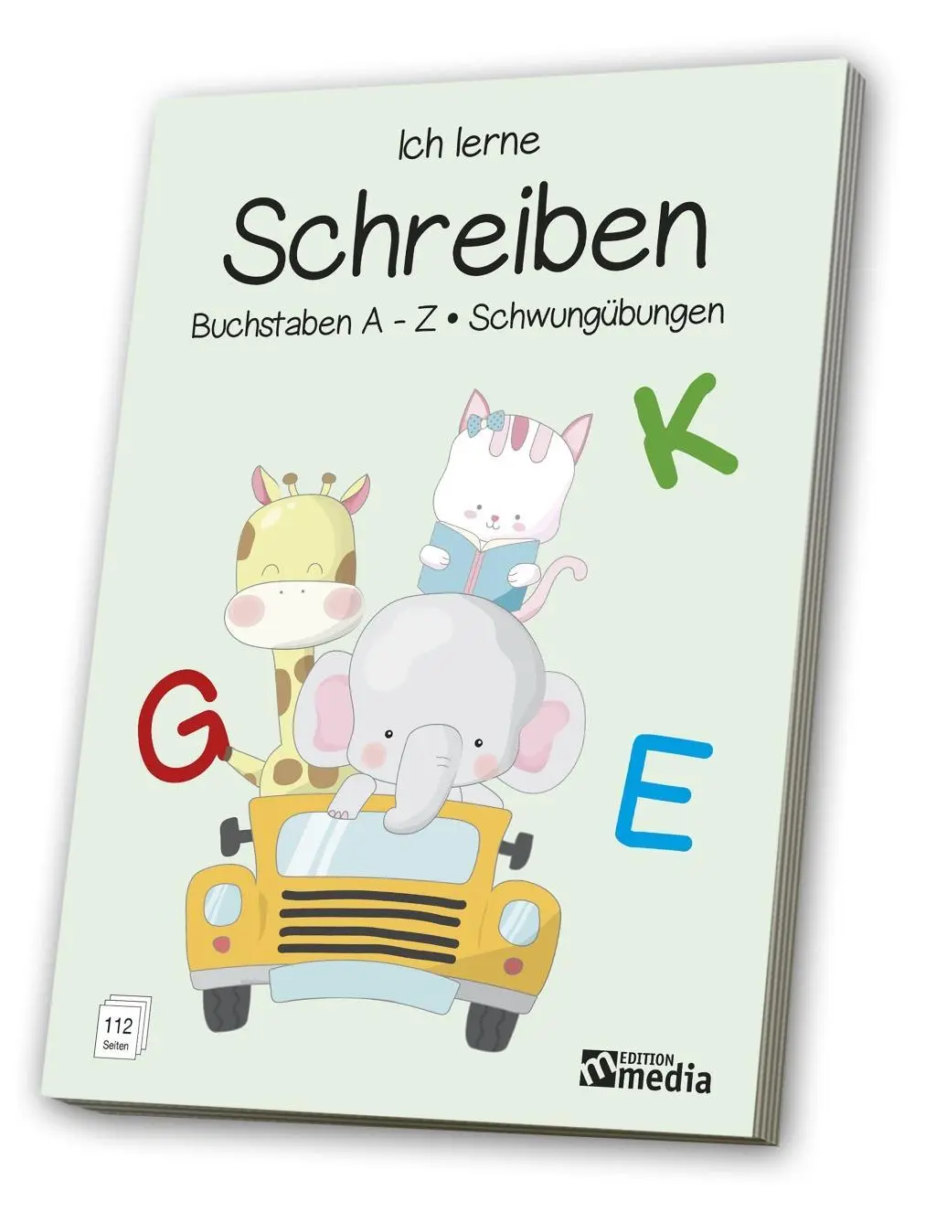 Cover: 4019393986712 | Schreib- und Rechenheft: Schwungübungen &amp; Buchstaben A-Z | Taschenbuch