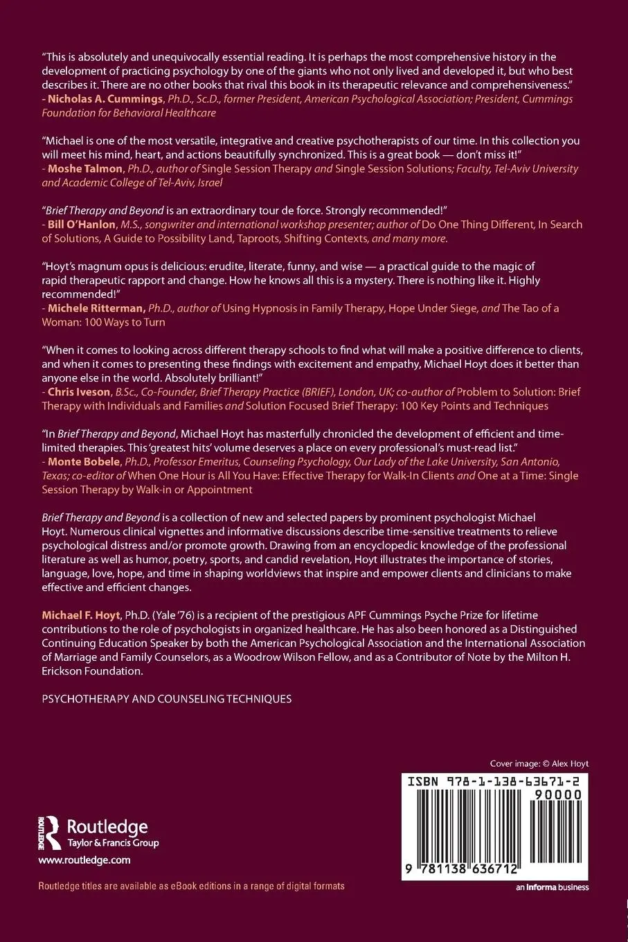 Rückseite: 9781138636712 | Brief Therapy and Beyond | Stories, Language, Love, Hope, and Time