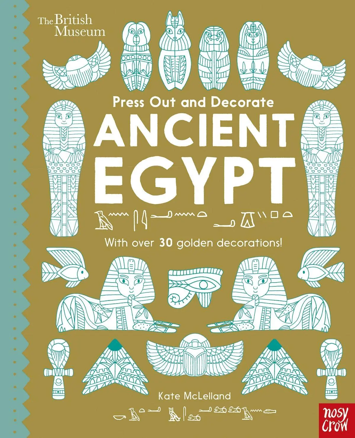 British Museum Press Out and Decorate: Ancient Egypt (Press Out and Colour)