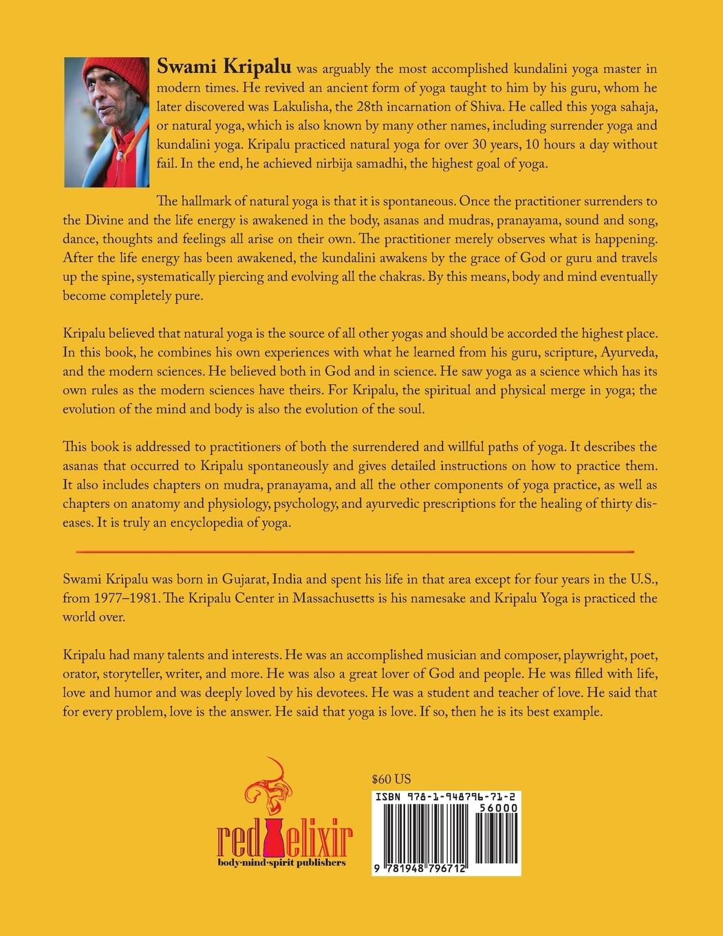 Rückseite: 9781948796712 | Asana and Mudra | Swami Kripalu | Taschenbuch | Englisch | 2019