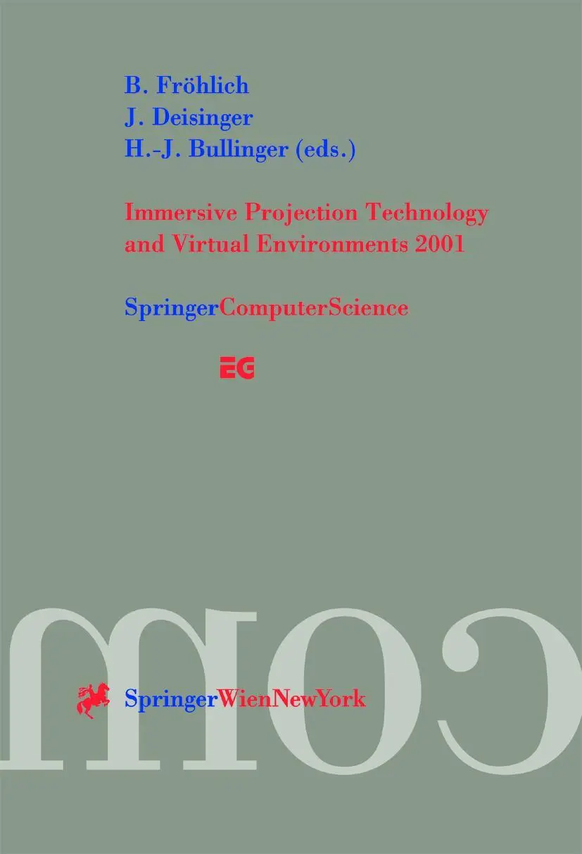 Cover: 9783211836712 | Immersive Projection Technology and Virtual Environments 2001 | Buch