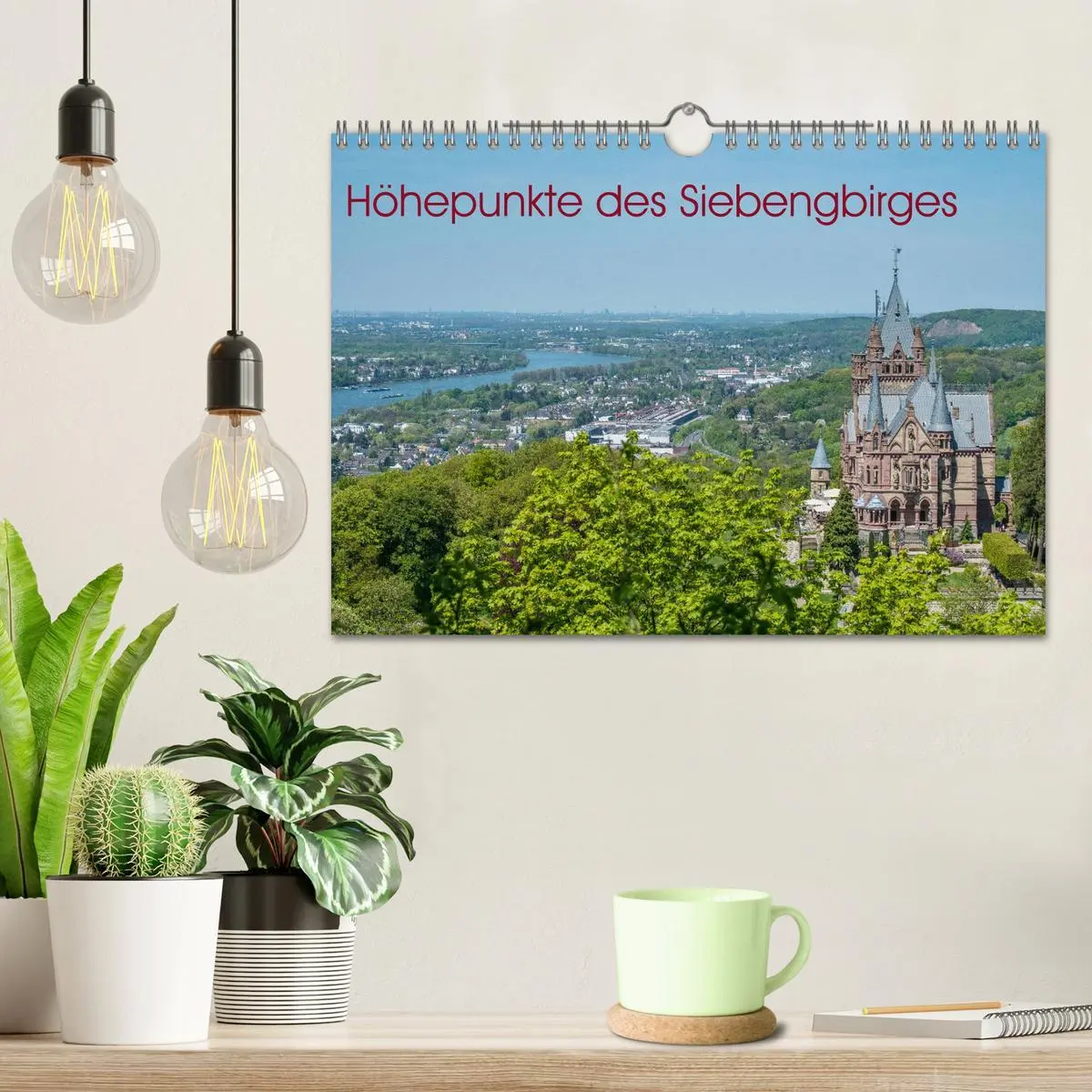 Bild: 9783457906712 | Höhepunkte des Siebengebirges (Wandkalender 2026 DIN A4 quer),...