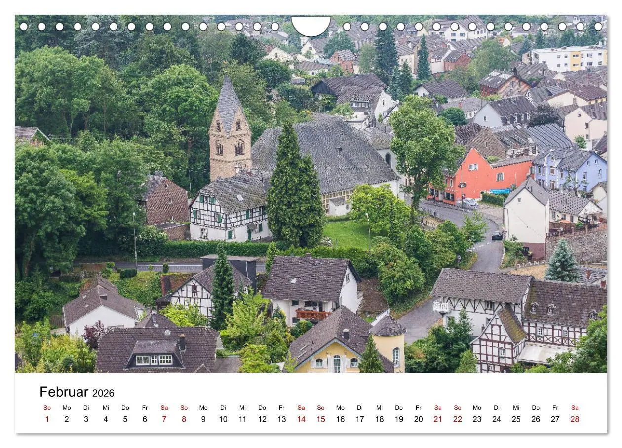 Bild: 9783457906712 | Höhepunkte des Siebengebirges (Wandkalender 2026 DIN A4 quer),...