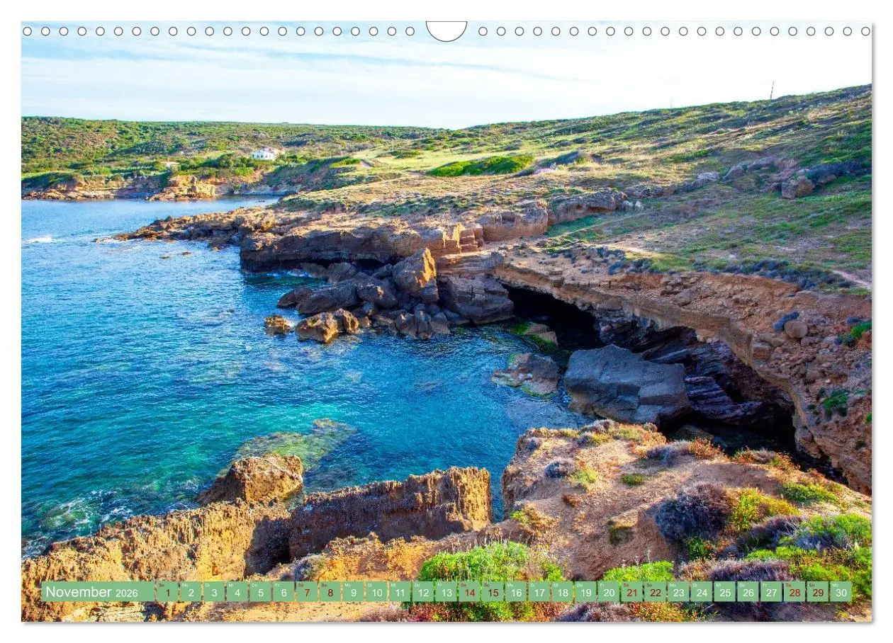 Bild: 9783516166712 | Sardinien Insel mit Meerblick (Wandkalender 2026 DIN A3 quer),...