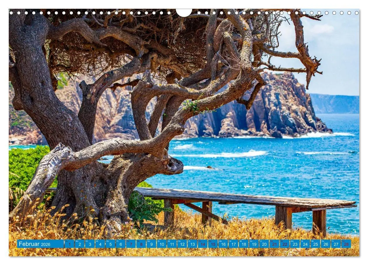 Bild: 9783516166712 | Sardinien Insel mit Meerblick (Wandkalender 2026 DIN A3 quer),...
