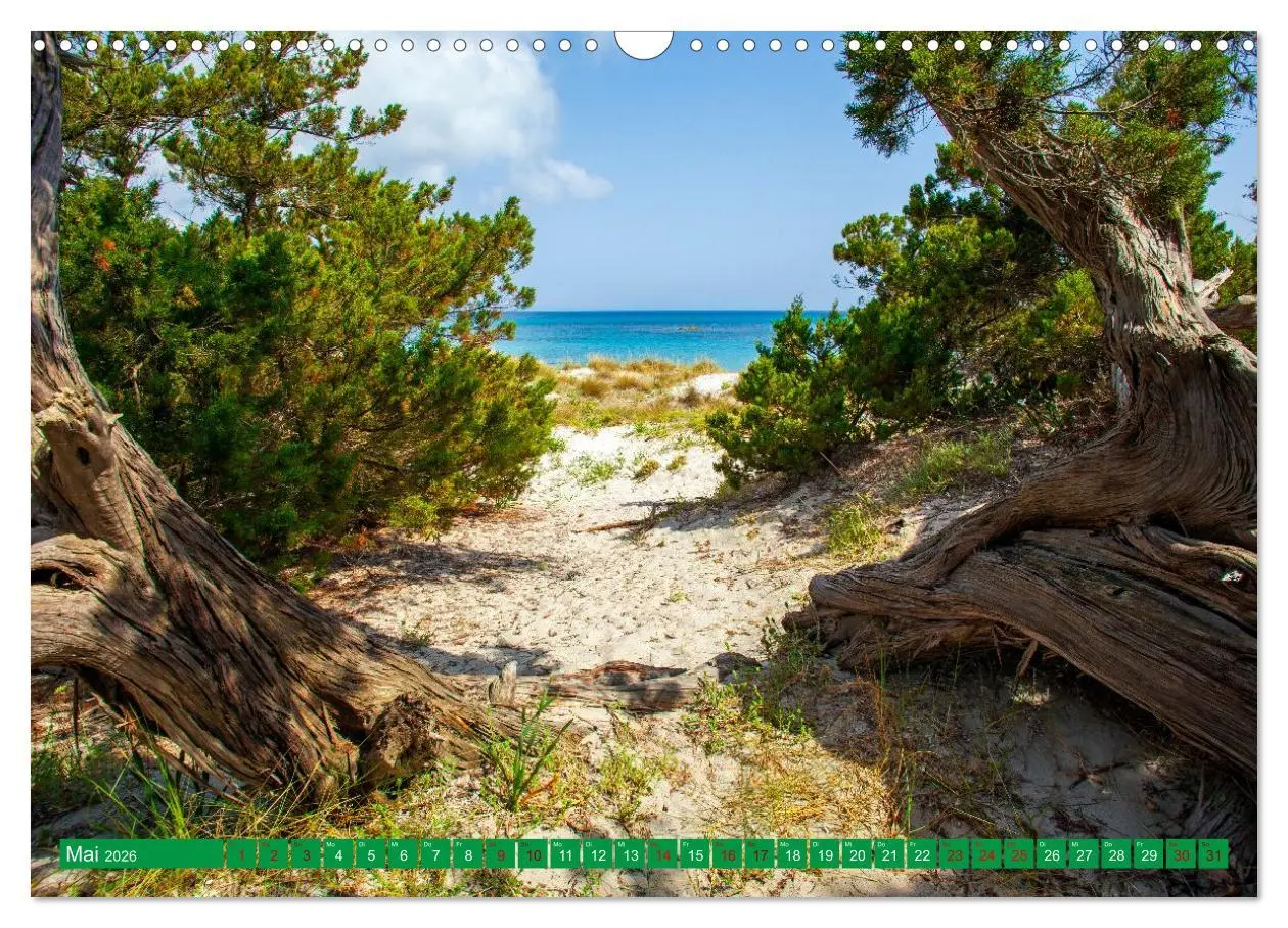 Bild: 9783516166712 | Sardinien Insel mit Meerblick (Wandkalender 2026 DIN A3 quer),...