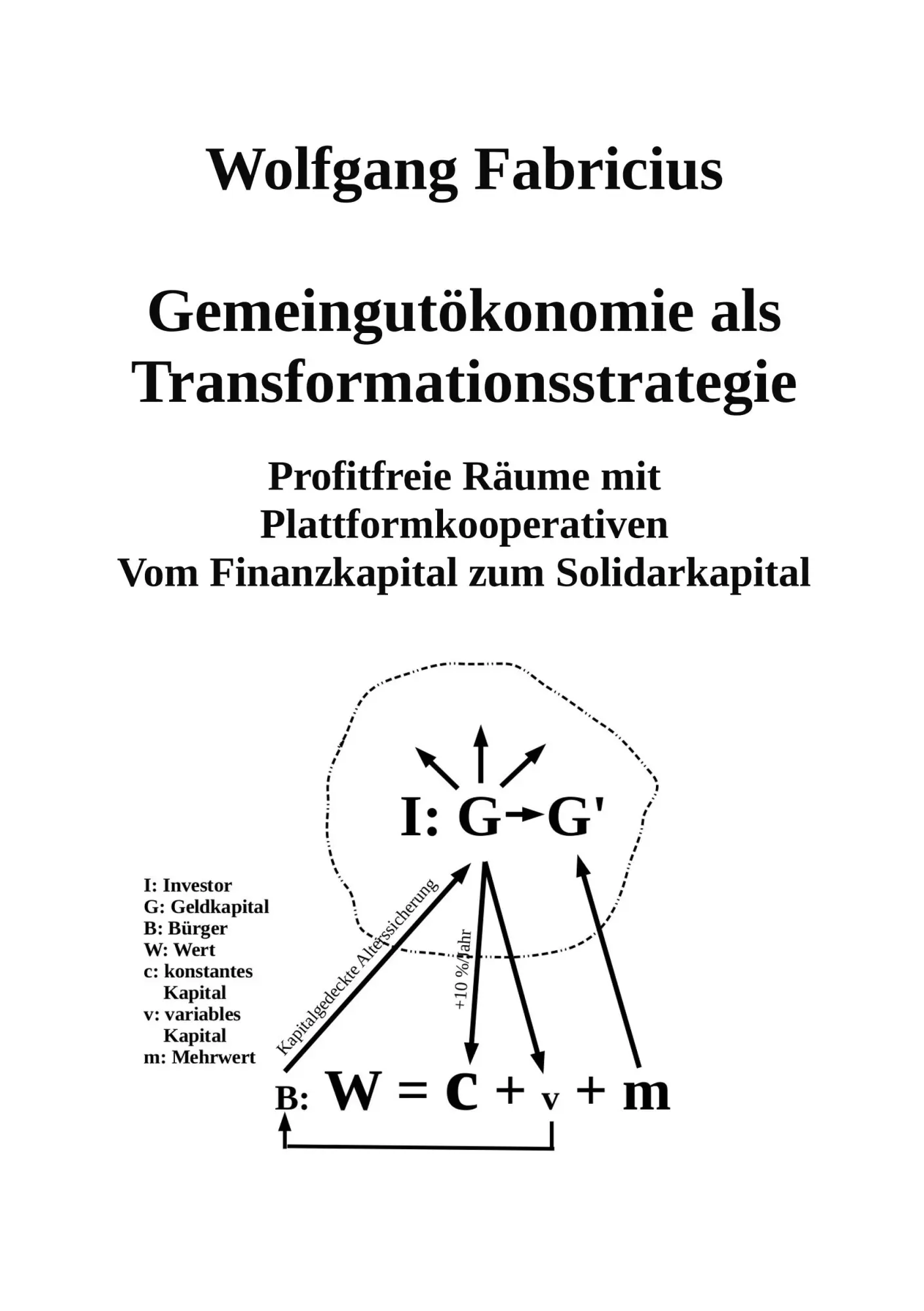 Gemeingutökonomie als Transformationsstrategie: Profitfreie Räume mit Plattformkooperativen Vom Finanzkapital zum Solidarkapital