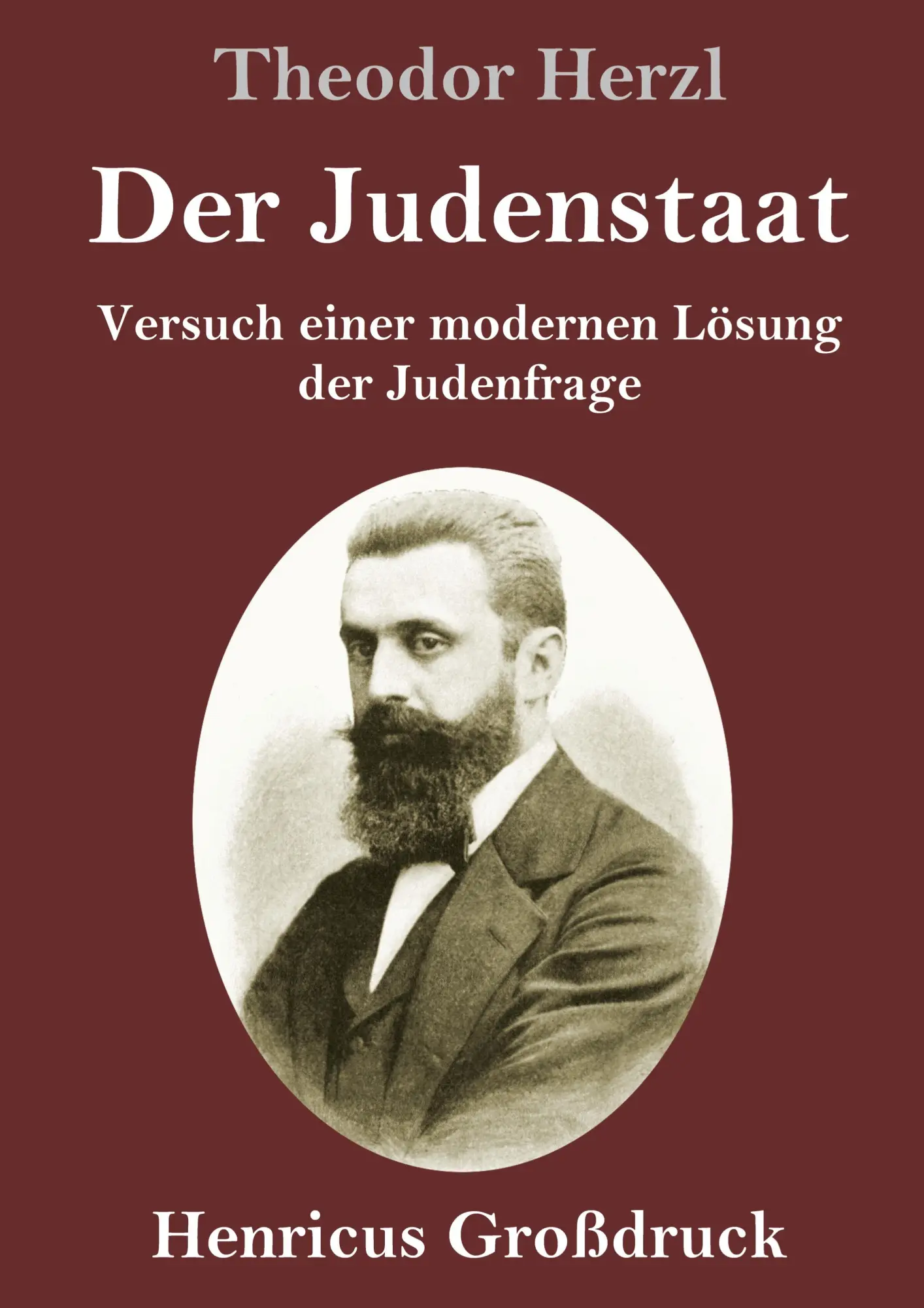 Cover: 9783847826712 | Der Judenstaat (Großdruck) | Theodor Herzl | Buch | 92 S. | Deutsch