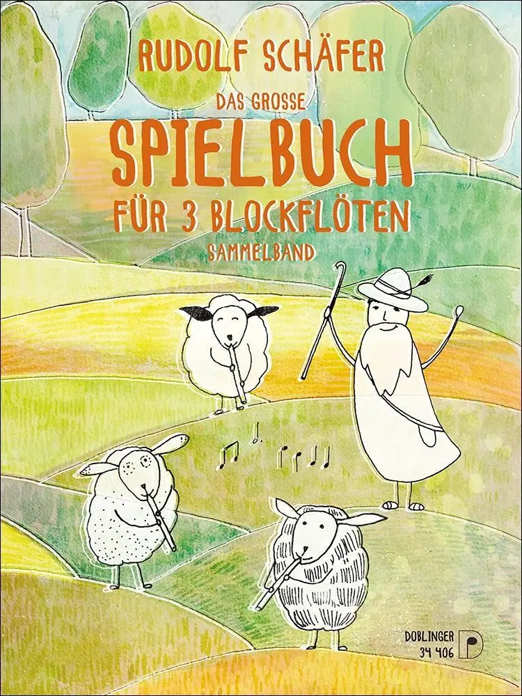 Das große Spielbuch, für 3 Blockflöten