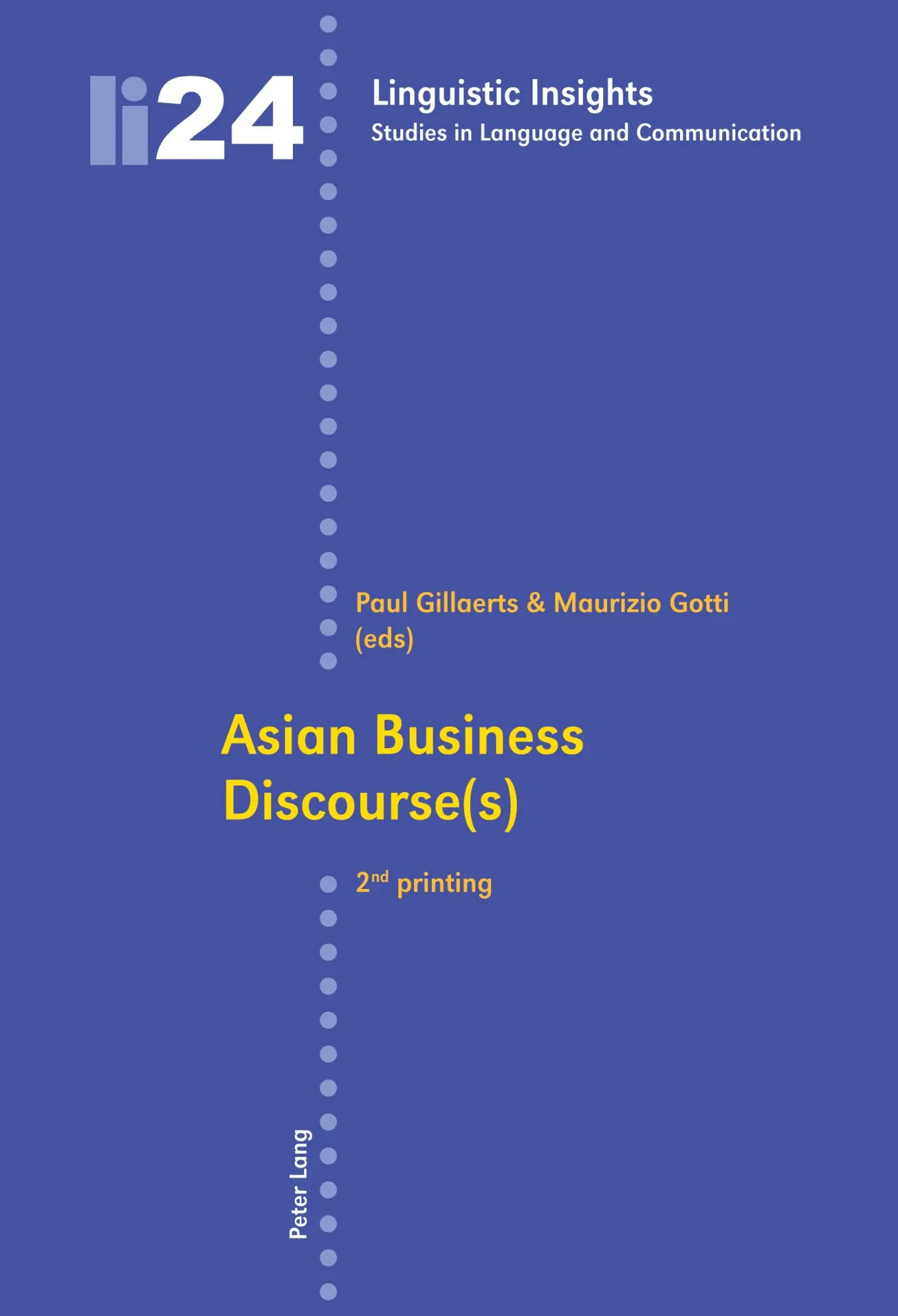 Genre Variation in Business Letters: Second Printing (Linguistic Insights)