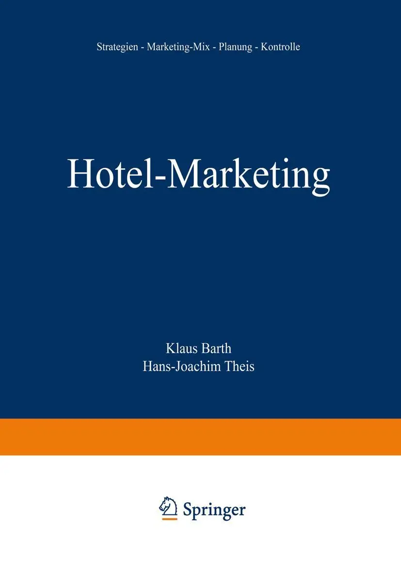 Cover: 9783409236812 | Hotel-Marketing | Strategien - Marketing-Mix - Planung - Kontrolle