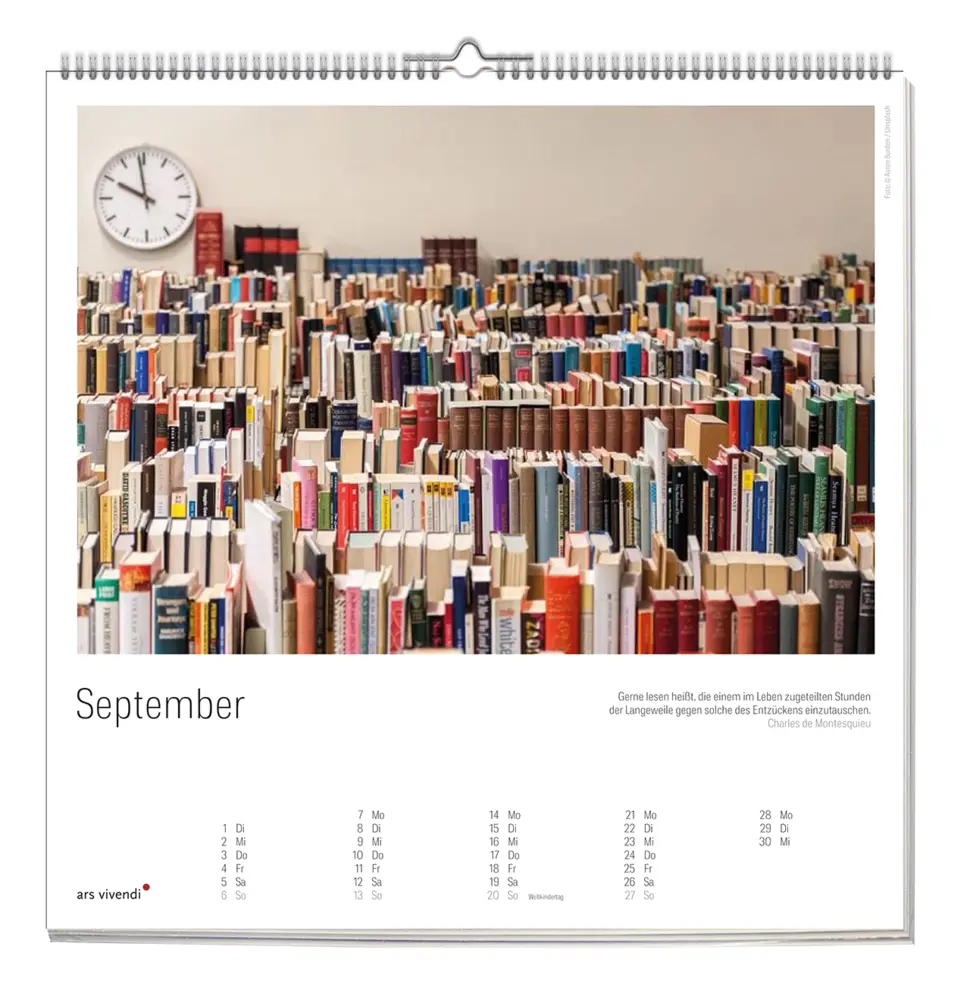 Bild: 9783747206812 | Lesen 2026 | Wandkalender | ars vivendi Verlag | Kalender | Deutsch