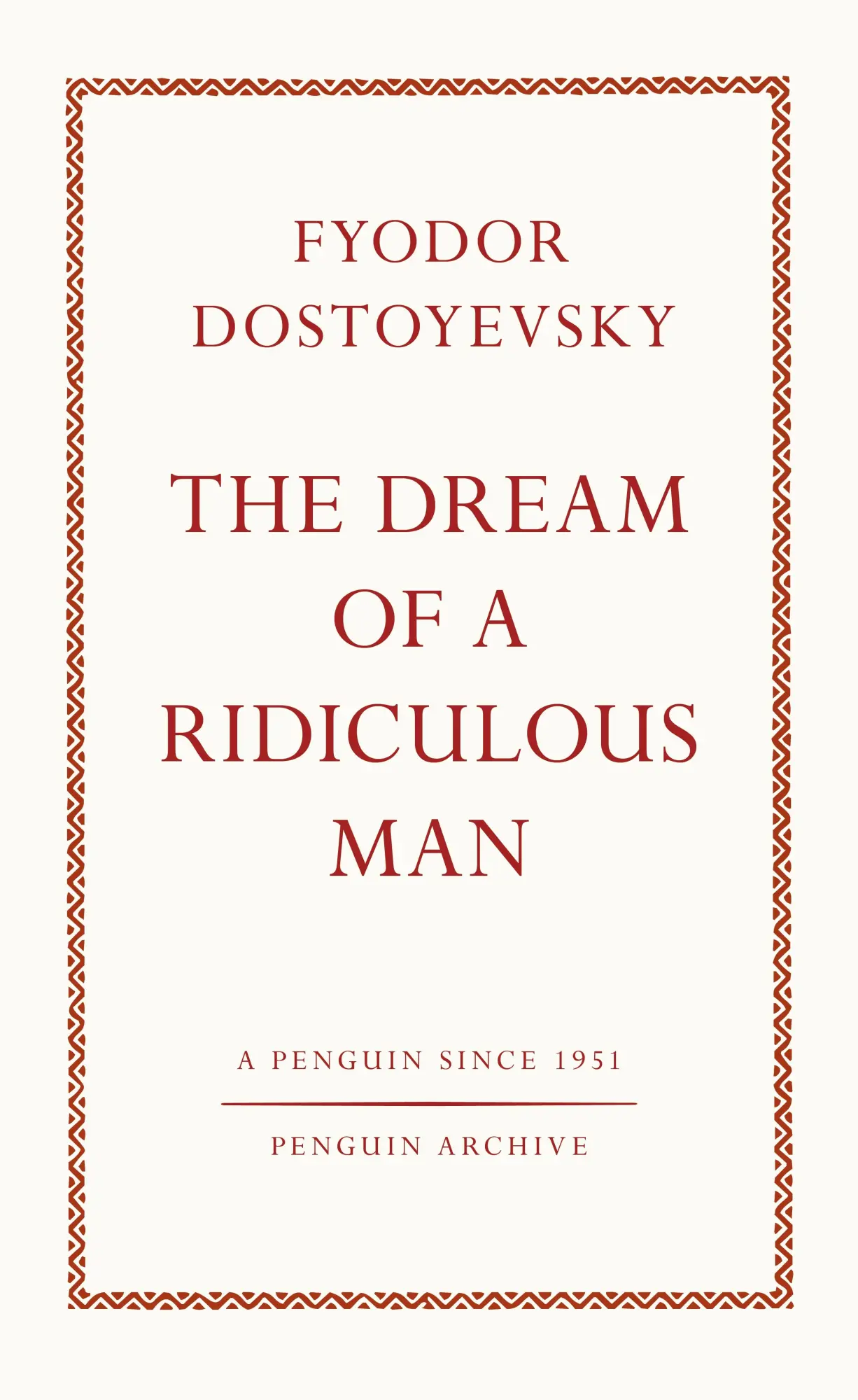 Cover: 9780241746912 | The Dream of a Ridiculous Man | Fyodor Dostoyevsky | Taschenbuch