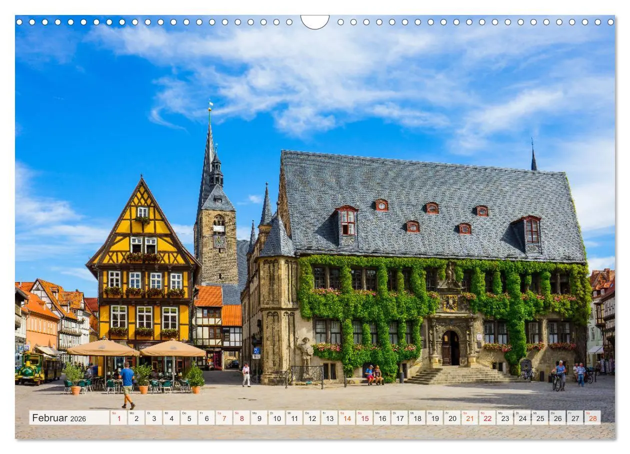 Bild: 9783457816912 | Quedlinburg Impressionen (Wandkalender 2026 DIN A3 quer), CALVENDO...