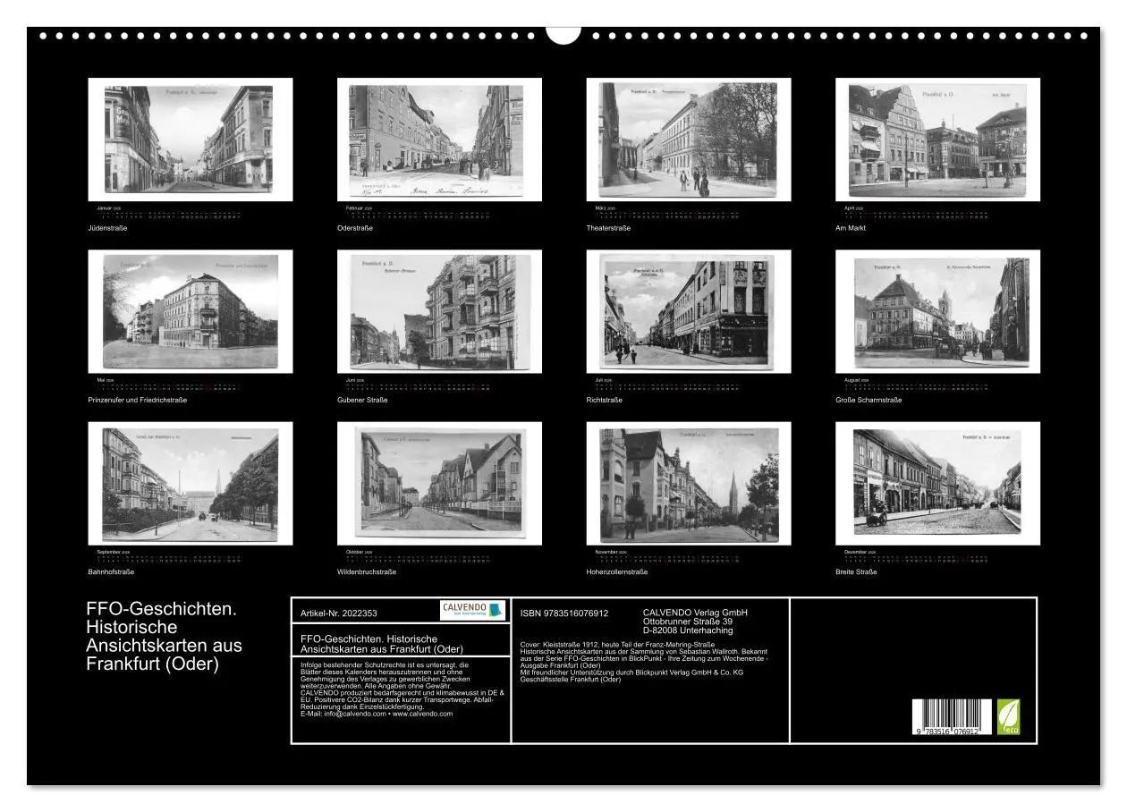 Bild: 9783516076912 | FFO-Geschichten. Historische Ansichtskarten aus Frankfurt (Oder)...