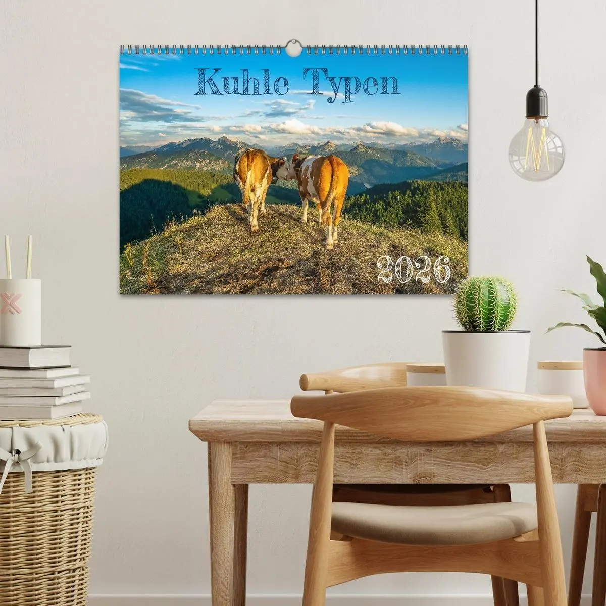 Bild: 9783516696912 | Kuhle Typen (Wandkalender 2026 DIN A3 quer), CALVENDO Monatskalender