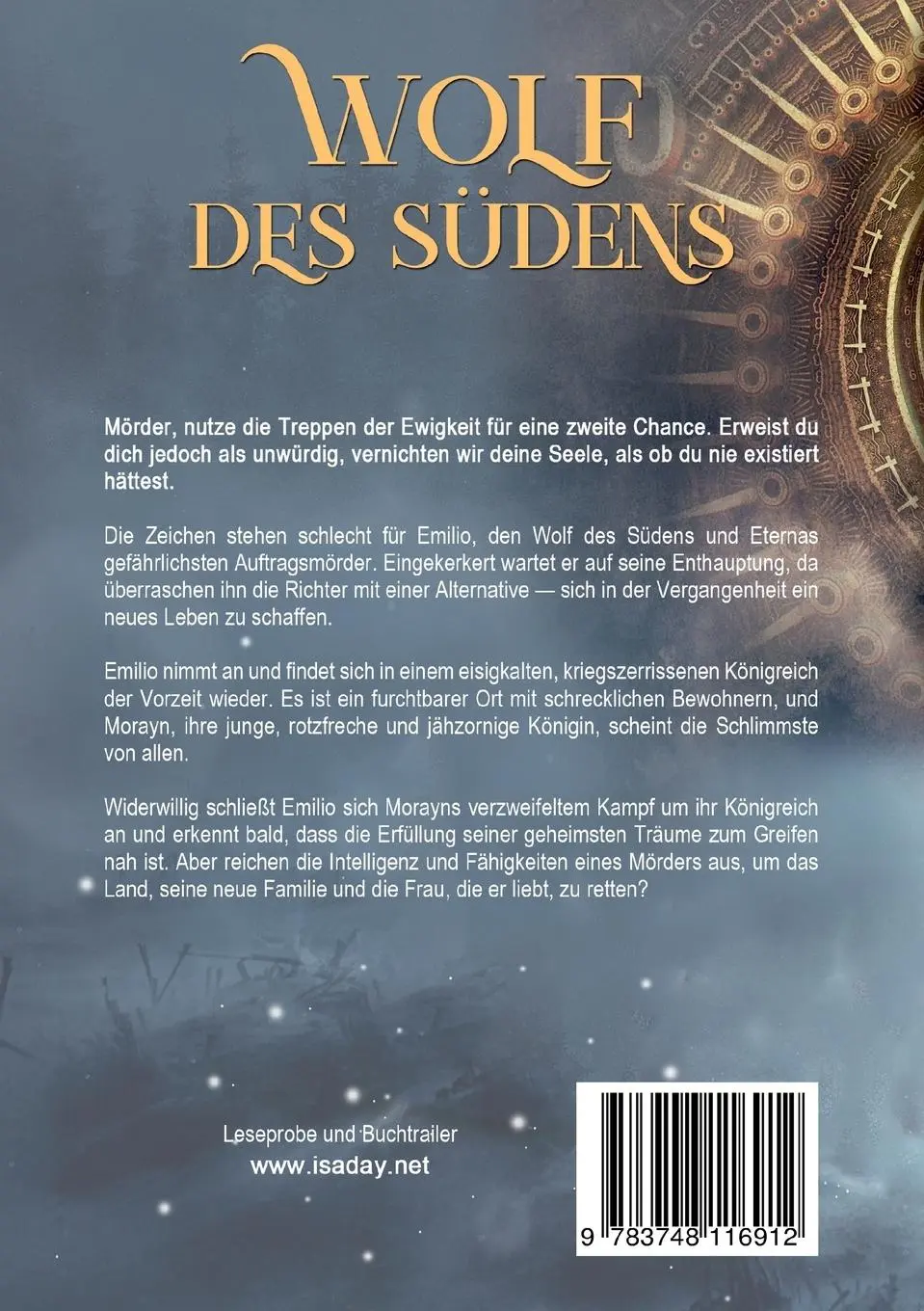 Rückseite: 9783748116912 | Wolf des Südens | Die Treppen der Ewigkeit | Isa Day | Taschenbuch