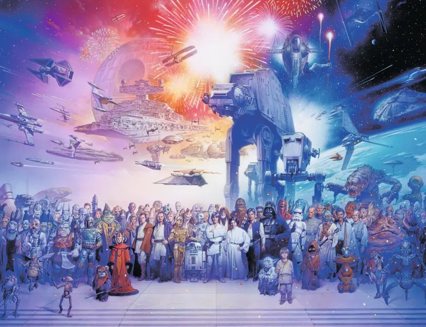 Bild: 4005556167012 | Star Wars Universum (Puzzle) | Spiel | In Spielebox | 16701 | Deutsch
