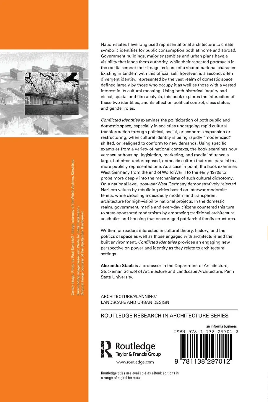 Rückseite: 9781138297012 | Conflicted Identities | Alexandra Staub | Taschenbuch | Englisch