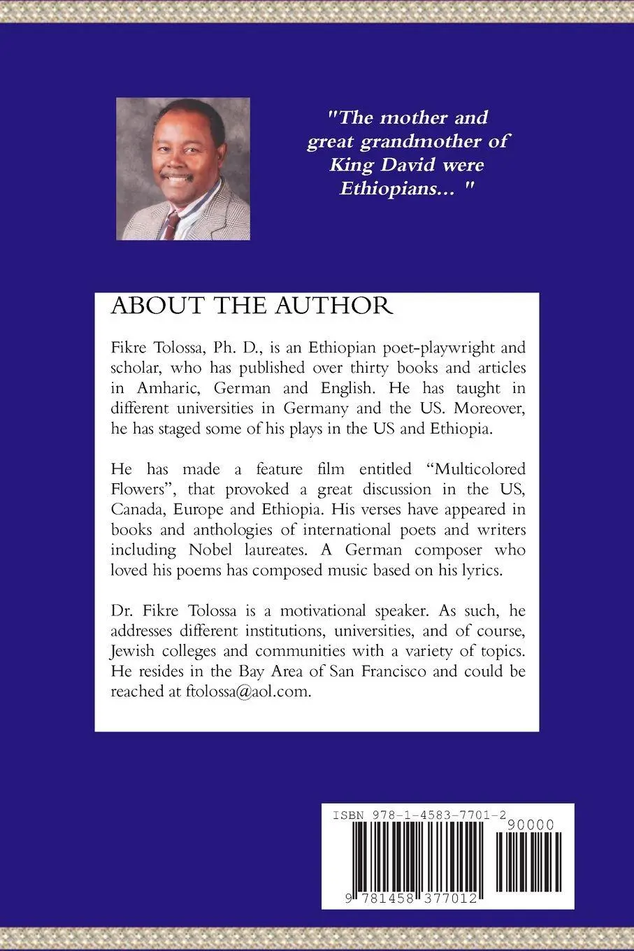 Rückseite: 9781458377012 | The Hidden and Untold History of the Jewish People and Ethiopians