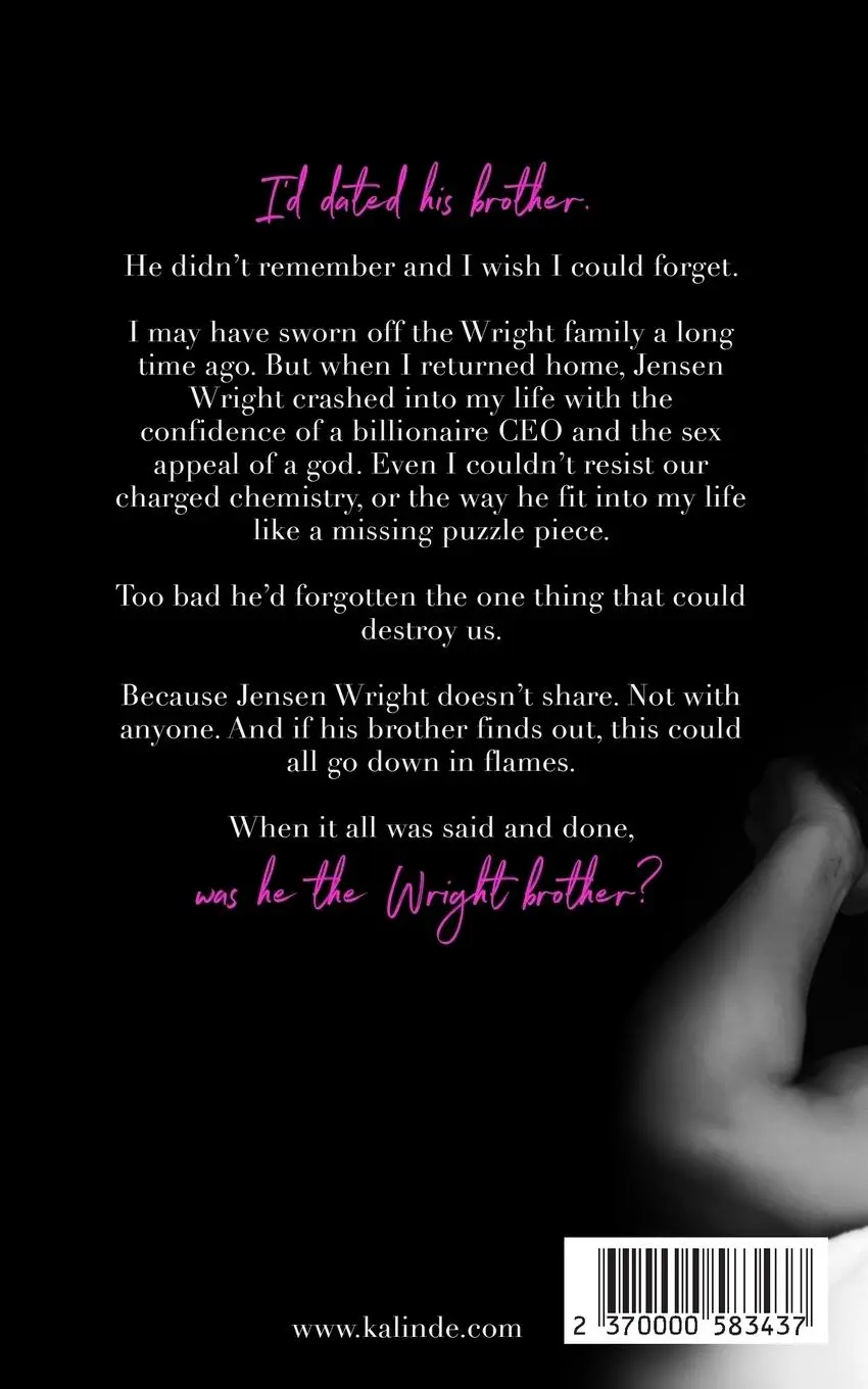 Rückseite: 9781948427012 | The Wright Brother | K. A. Linde | Taschenbuch | Englisch | 2017