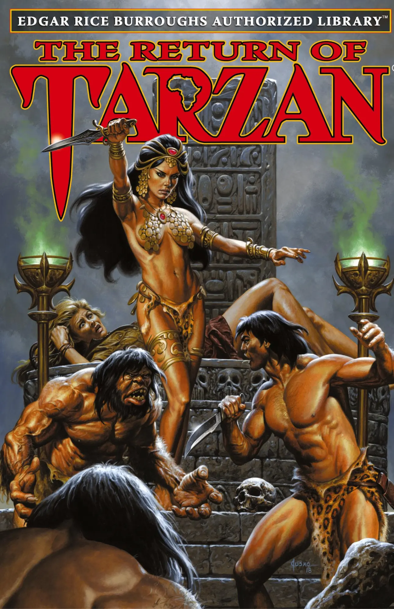 Cover: 9781951537012 | The Return of Tarzan | Edgar Rice Burroughs Authorized Library | Buch