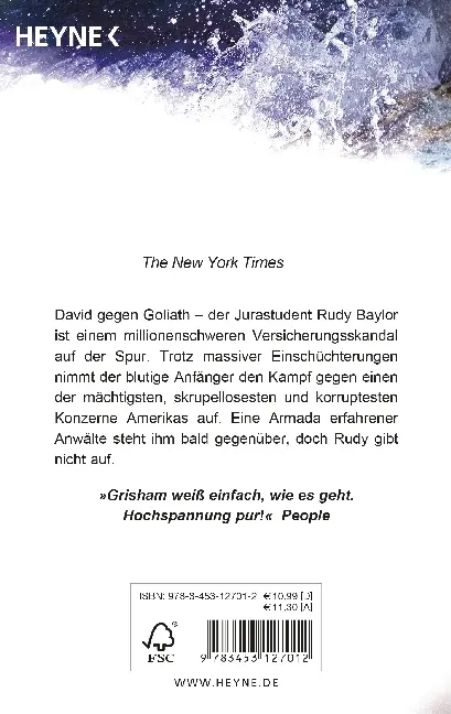 Bild: 9783453127012 | Der Regenmacher | John Grisham | Taschenbuch | 608 S. | Deutsch | 1997