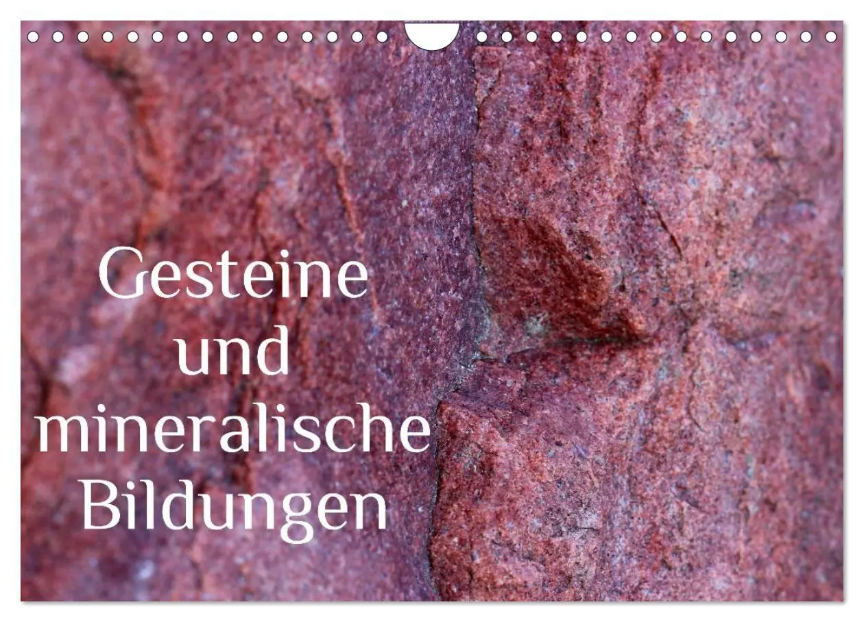 Cover: 9783516107012 | Gesteine und mineralische Bildungen (Wandkalender 2026 DIN A4...