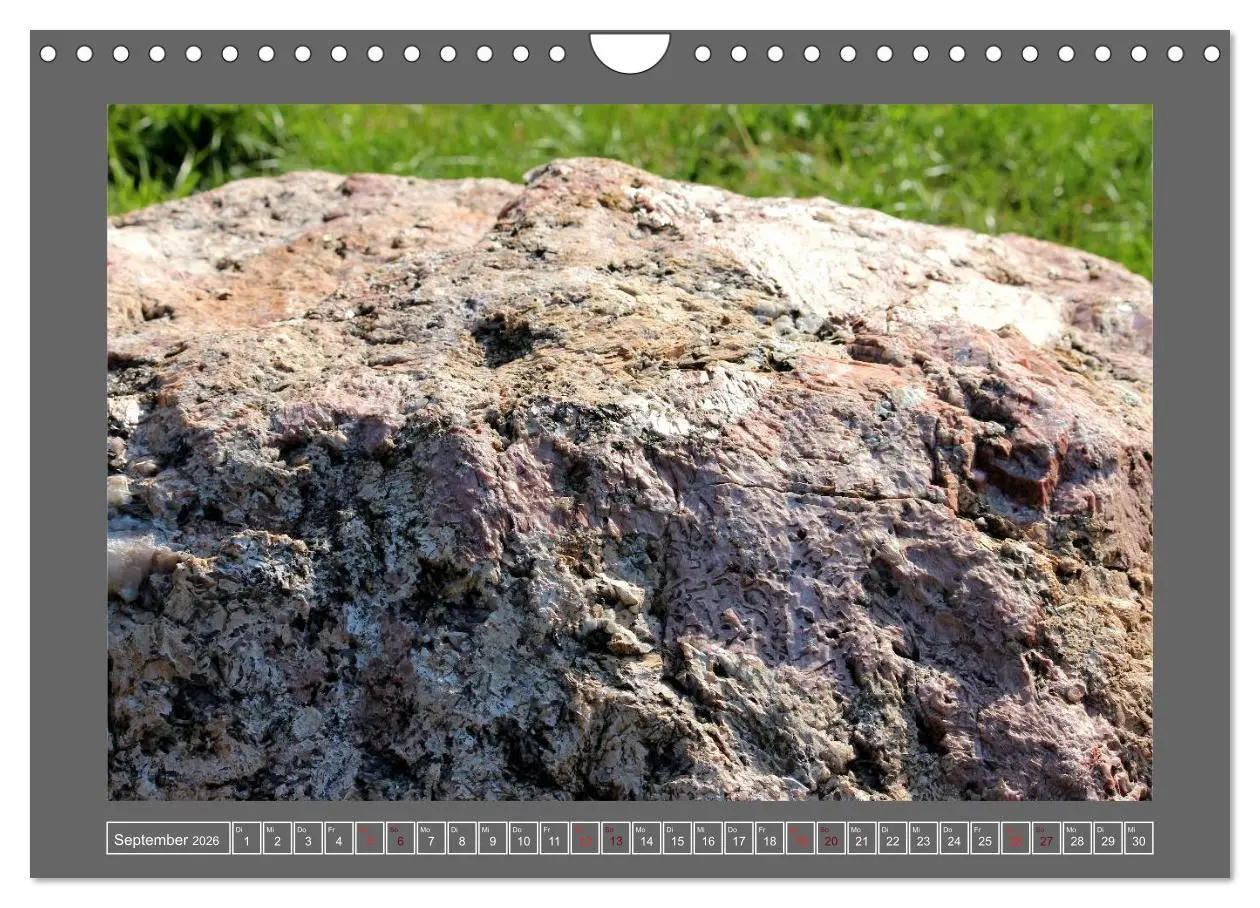 Bild: 9783516107012 | Gesteine und mineralische Bildungen (Wandkalender 2026 DIN A4...