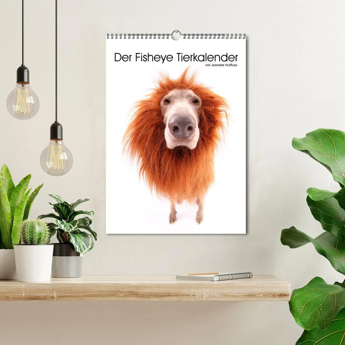Bild: 9783516417012 | Der Fisheye Tiere Kalender (Wandkalender 2026 DIN A3 hoch),...