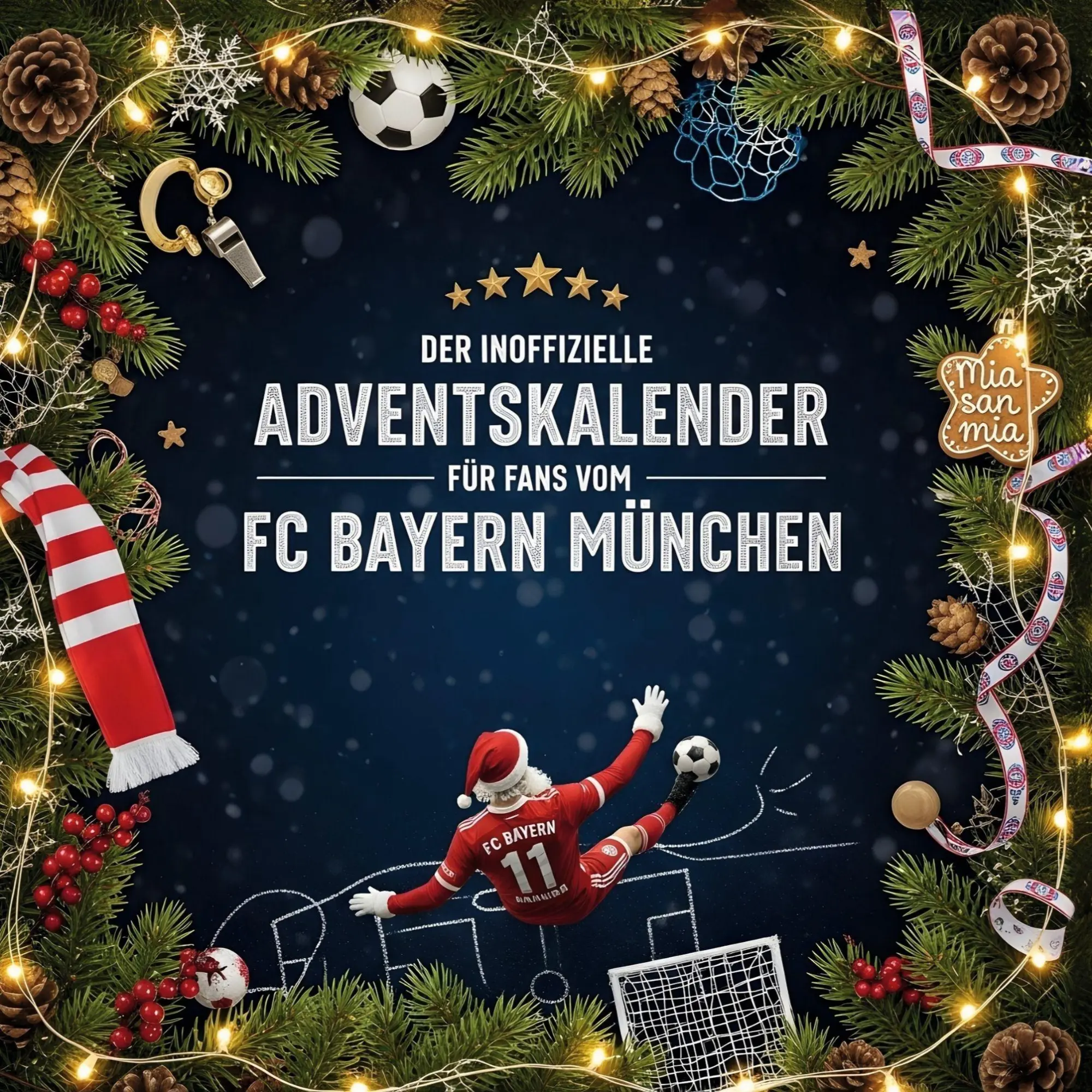 Cover: 9783695307012 | Der inoffizielle Adventskalender für Fans vom FC Bayern München | Buch