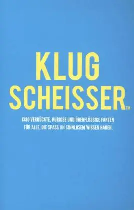 Cover: 9789187697012 | Klugscheisser | Taschenbuch | 280 S. | Deutsch | 2014 | Kylskapspoesi