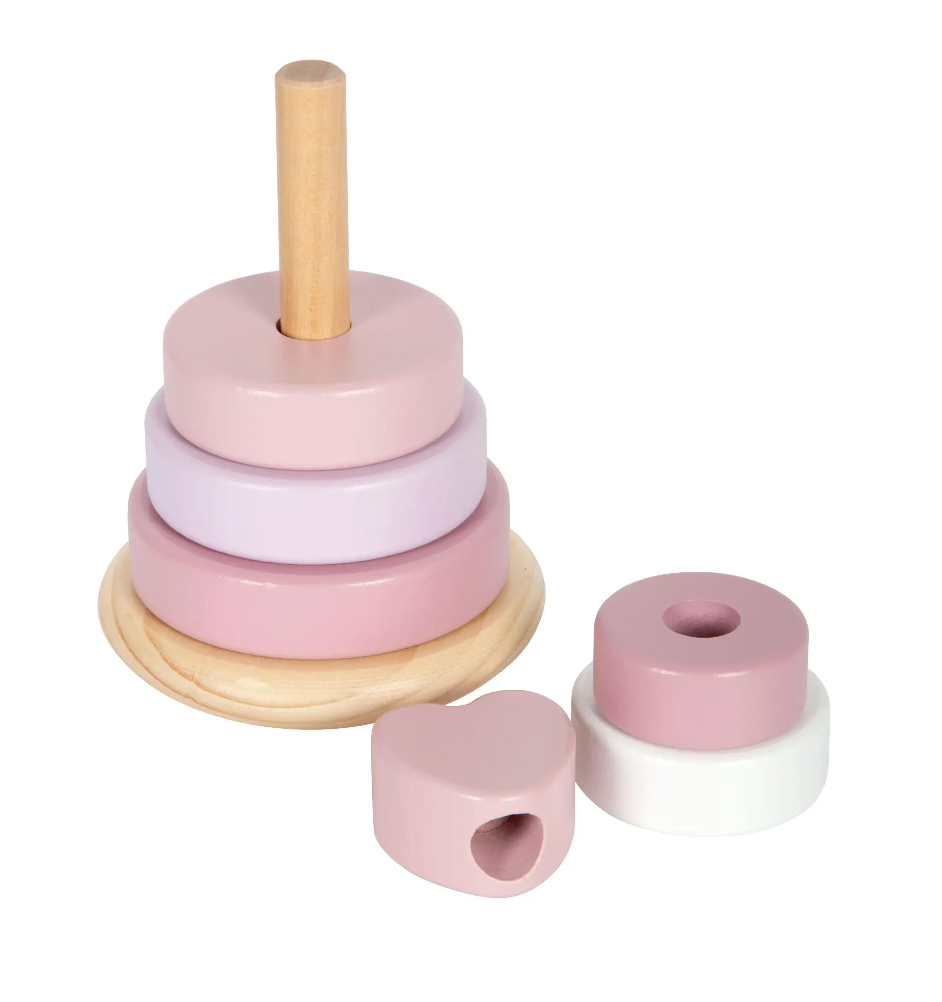 Bild: 4020972127112 | Stapelturm rosa | 12711 | Deutsch | 2025 | small foot GmbH &amp; Co. KG